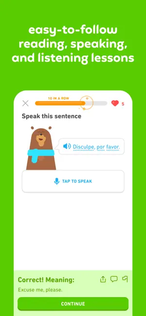 Duolingo screenshot 1