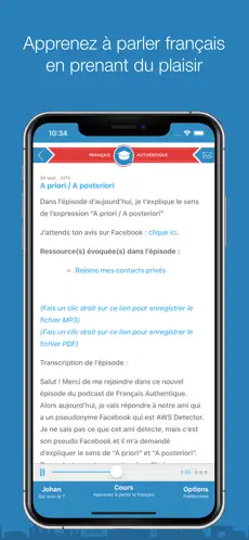 Français Authentique screenshot 2
