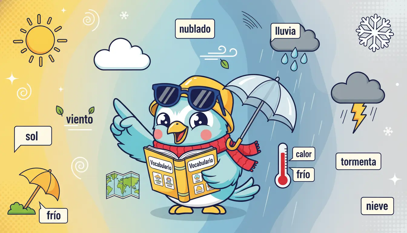 Spanish Weather Vocabulary Quick Guide