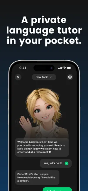 Langotalk スクリーンショット1